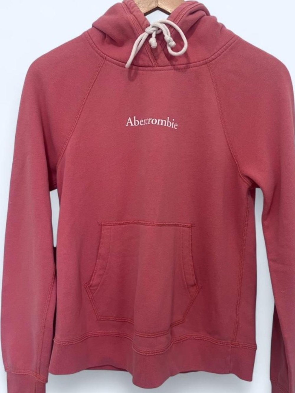Coral Abercrombie & Fitch Sweatshirt S